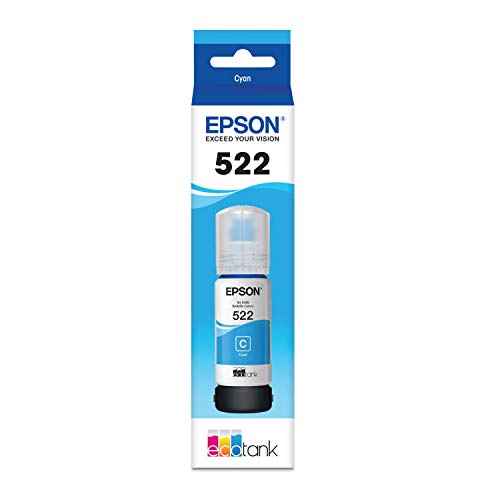 Epson EcoTank ET-2400 Wireless Color All-in-One Cartridge-Free Supertank Printer with Scan and Copy – Easy, Everyday Home Printing, Black