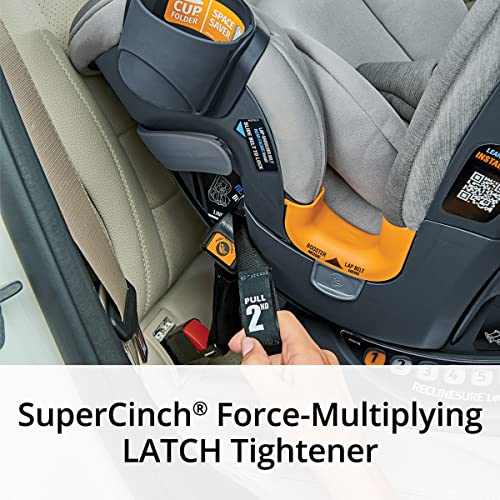 Chicco OneFit™ ClearTex® Slim All-in-One Car Seat, Rear-Facing Seat for Infants 5-40 lbs., Forward-Facing Car Seat 25-65 lbs., Booster 40-100 lbs.