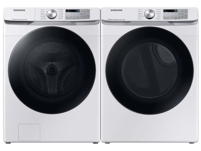 Samsung DVE45B6300W 7.5 Cu. Ft. White Smart Electric Dryer
