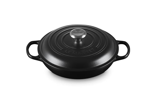 Le Creuset Enameled Cast Iron Signature Braiser, 3.5 qt., Marseille