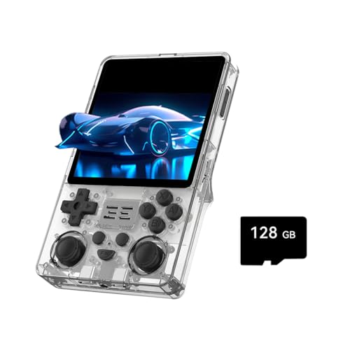 RGB20SX Handheld Game Console with 10000 Gmaes, 4-Inch IPS Open Source Linux Retro Portable Gaming Console