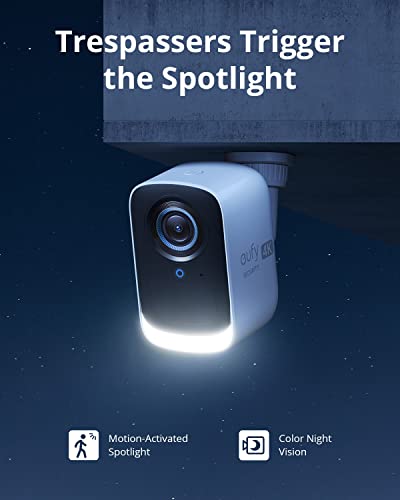 eufy Security eufyCam S300(eufyCam 3C) 2-Cam Kit, Security Camera Outdoor Wireless, 4K Camera, Expandable Local Storage up to 16TB