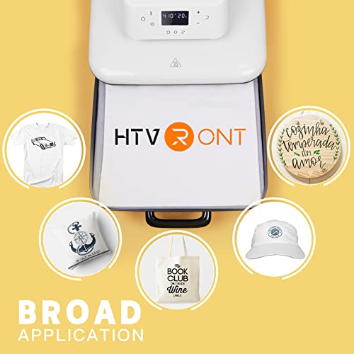 HTVRONT Auto Heat Press Machine for T Shirts - 15x15 Smart T Shirt Press Machine with Auto Release - Professional Heat Press for Sublimation, Vinyl
