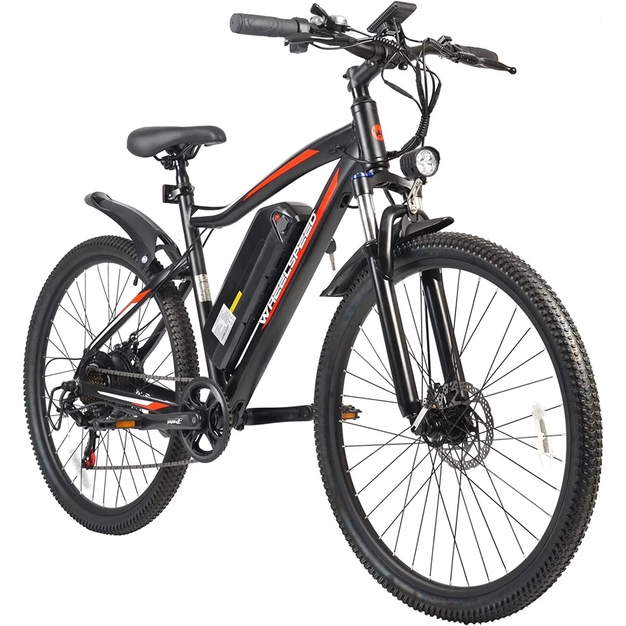 Wheelspeed M7 Electric Bike 27.5", 500W Motor Adults Electric Bicycle, Electric Mountain Bike with Lockable Suspension