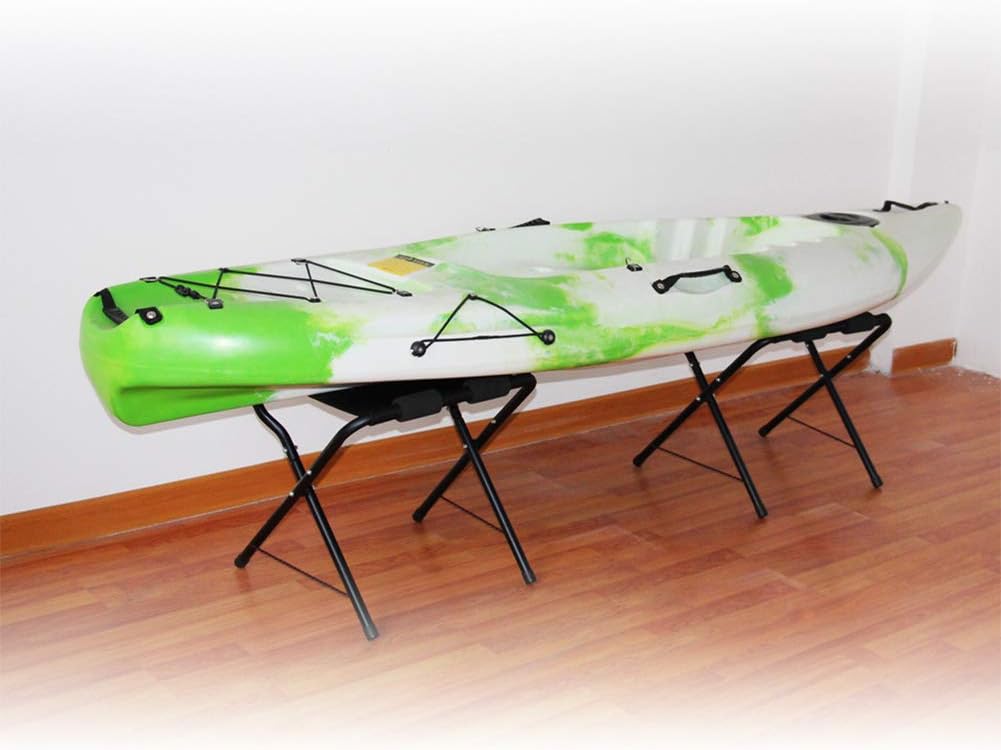 HUIMENG Foldable Kayak Ground Storage Stand Rack - 22" Tall Pack of 2