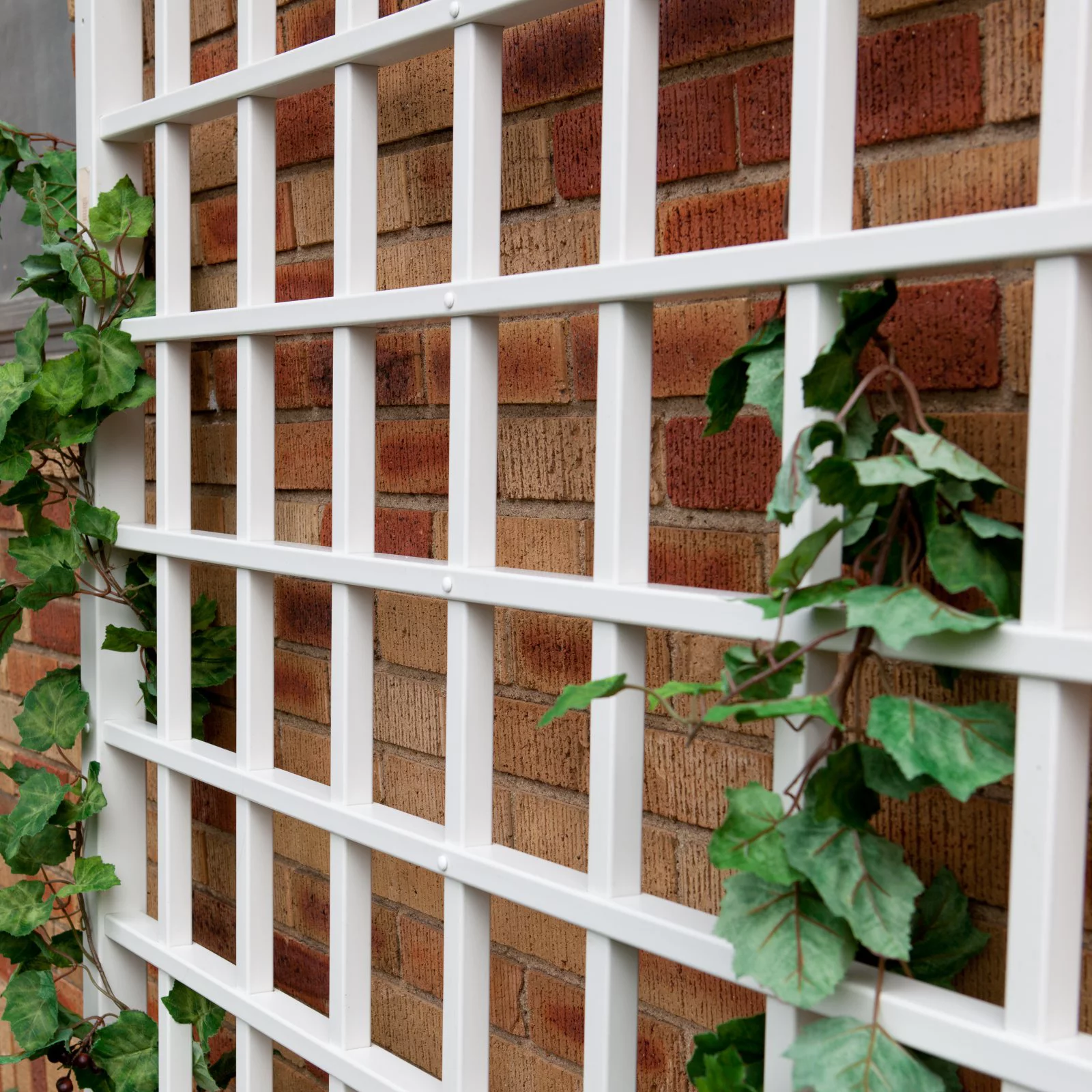 DuraTrel Winchester 57" x 96" White Vinyl Wall Trellis