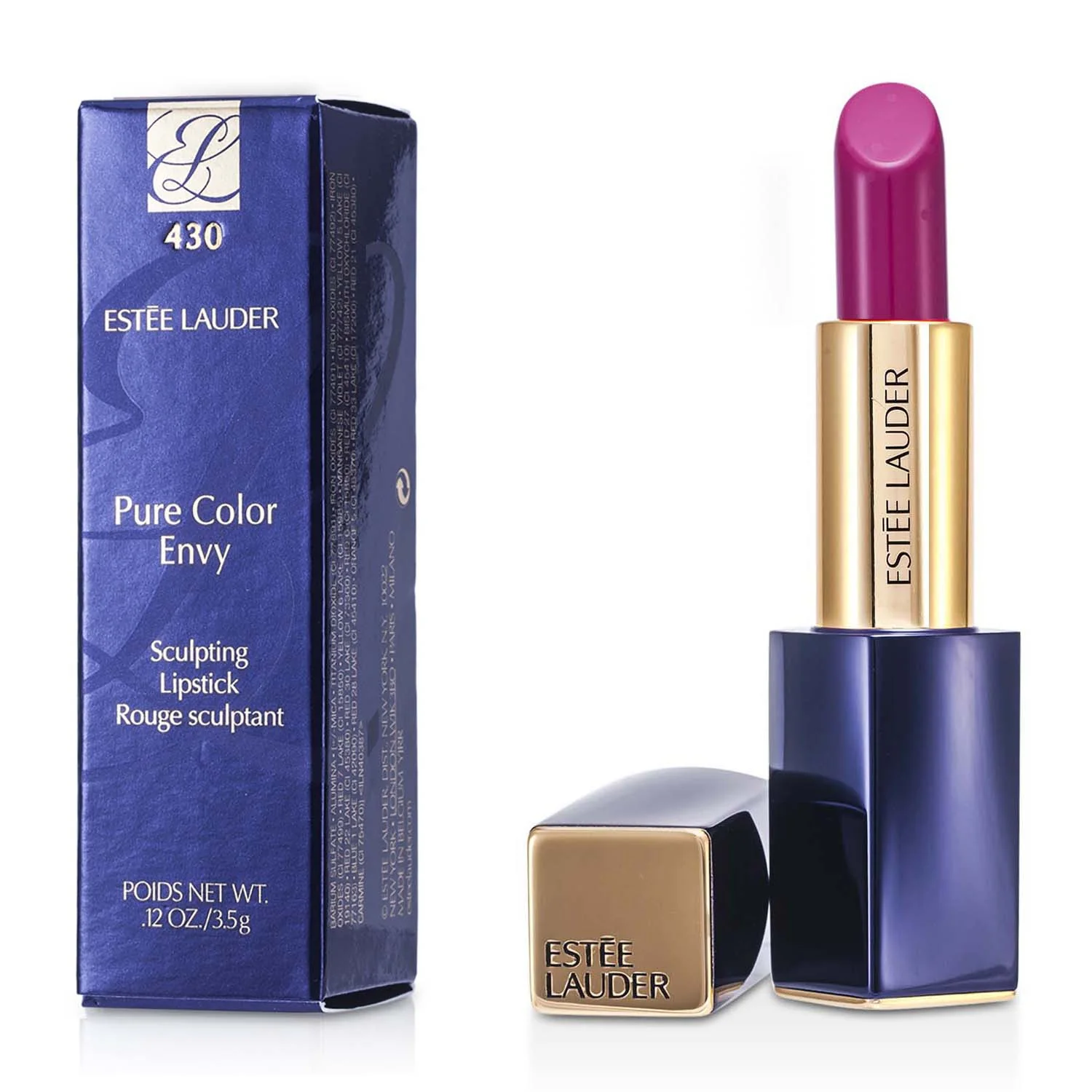 Estee Lauder Pure Color Envy Sculpting Lipstick - # 420 Rebellious Rose  3.5g/0.12oz