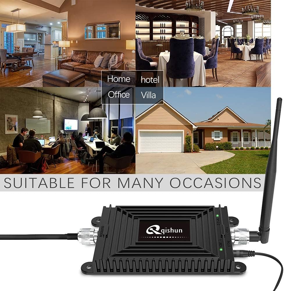 Verizon Cell Phone Signal Booster Verizon Straight Talk Home 4G LTE Band 13 Signal Booster Repeater Amplifier Improves 4G LTE and Calls Covers up to