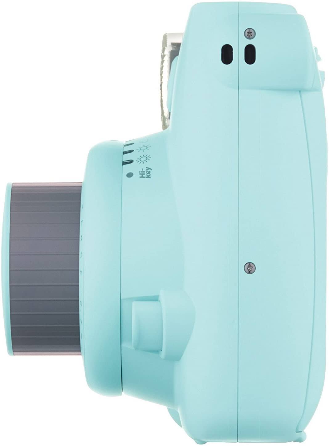 Fujifilm Instax Mini 9 Instant Film Camera - Ice Blue - includes Bundle with Case and Film