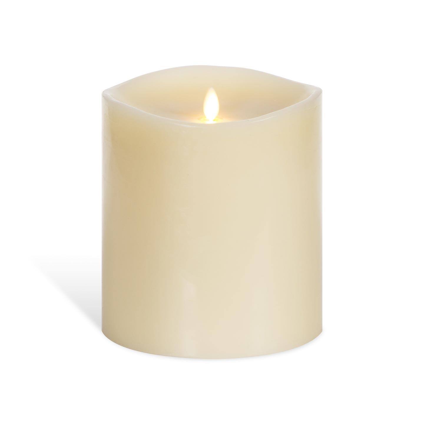 Luminara Flameless Candle - Large Ivory 6 x 6x22