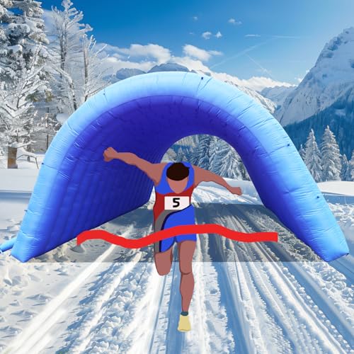 Inflatable Tunnel Sports Tunnel Entrance with Blower Football Tunnel Tent Entryway for Business Advertise Party Exhibition Promotion Street,Shop