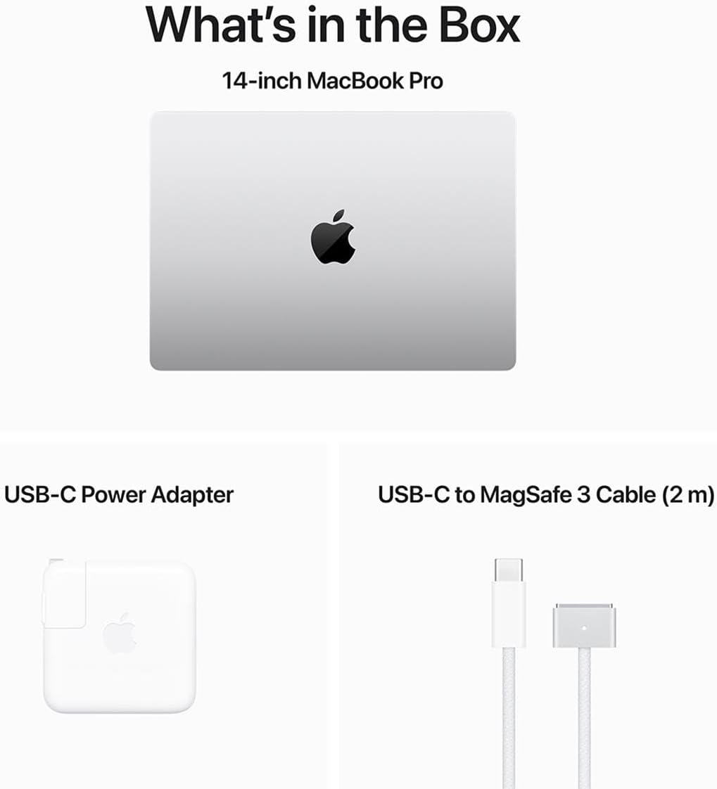 Apple Apple MacBook Pro 14", M3 Pro 11-core CPU 14-core GPU, 18GB RAM, 1TB SSD, 70W USB?C (Space Black)