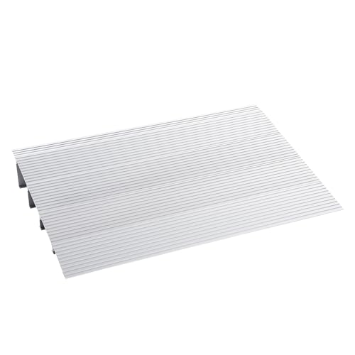 VEVOR Door Threshold Ramp, 6" Rise Door Ramp for Wheelchairs, Aluminum Threshold Ramp for Doorways Rated 800 lbs Load Capacity