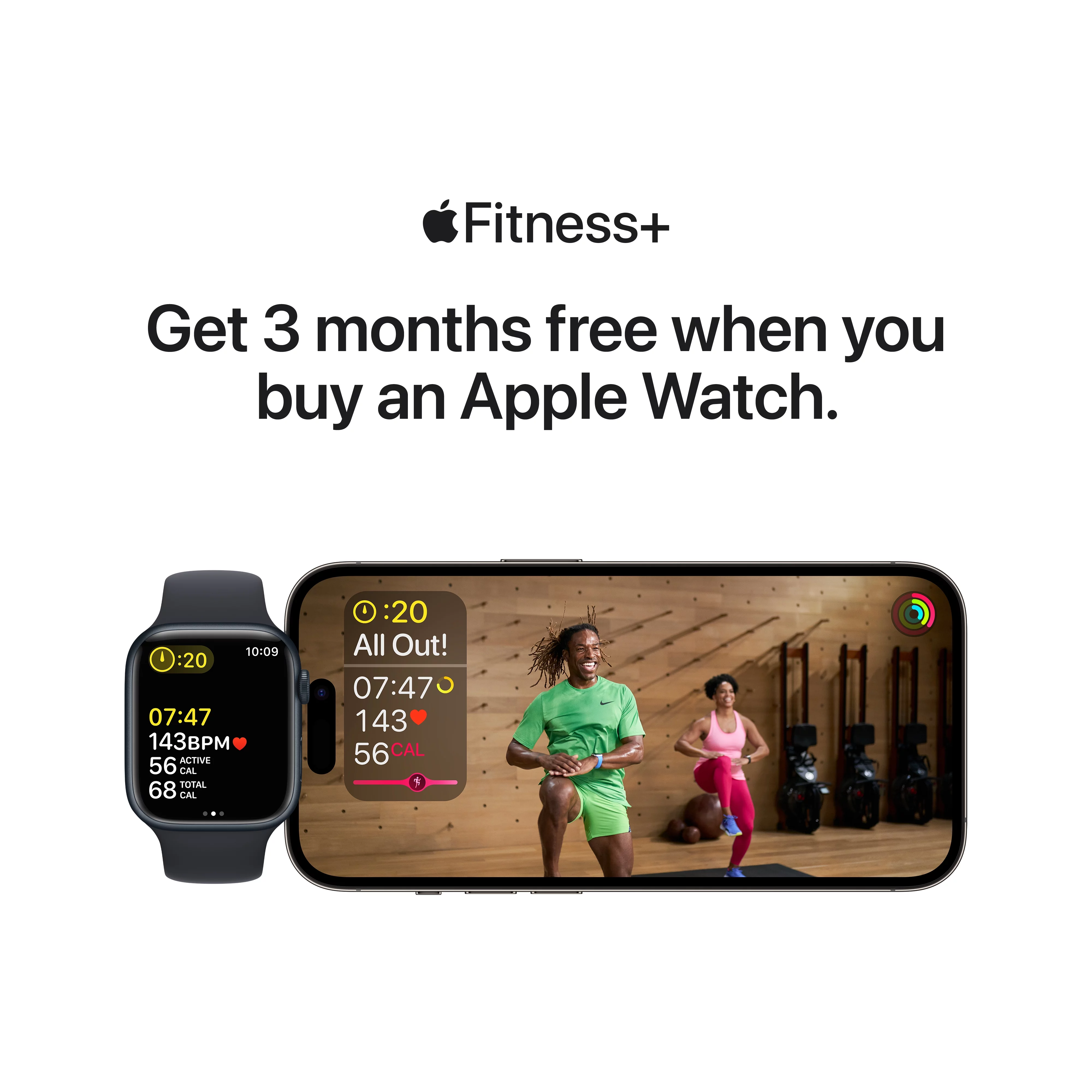Apple Watch Series 8 GPS + Cellular 41mm Silver Aluminum Case with White Sport Band - M/L