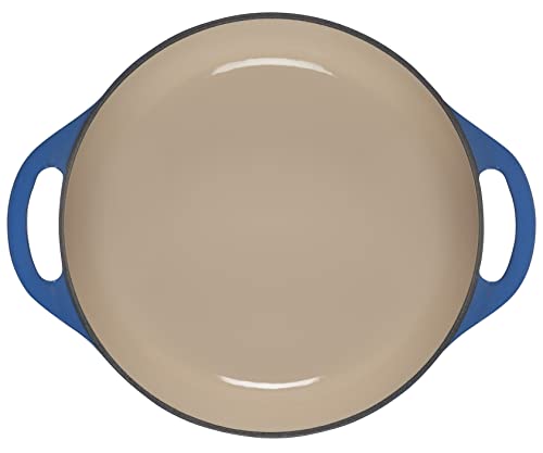Le Creuset Enameled Cast Iron Shallow Round Oven, 2.75 Qt., Cerise