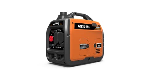 GENMAX Generator，EPA Compliant, Eco-Mode Feature, Ultra Lightweight for Backup Home Use & Camping