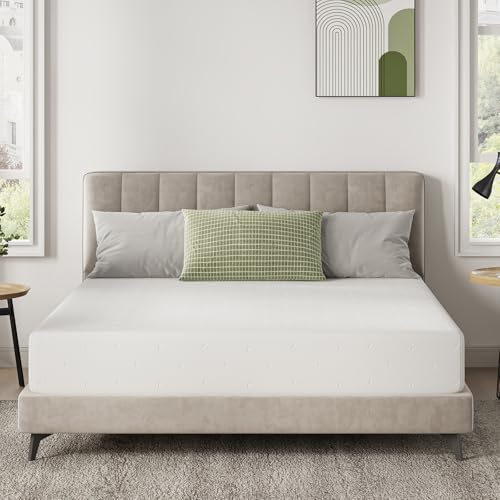 Novilla Twin Mattress, 12 Inch Gel Memory Foam Mattress Twin in a Box, Bamboo Charcoal Foam & Breathable Soft Cover for Clean, Peaceful Sleep