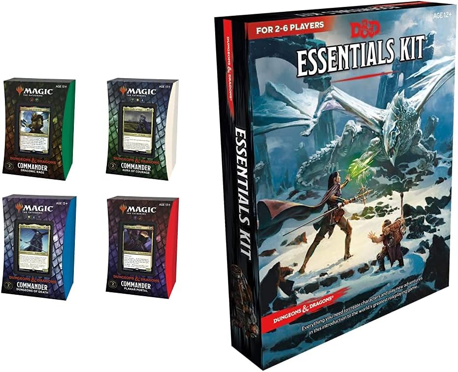 Magic: The Gathering Adventures in the Forgotten Realms Commander Deck Bundle &ndash