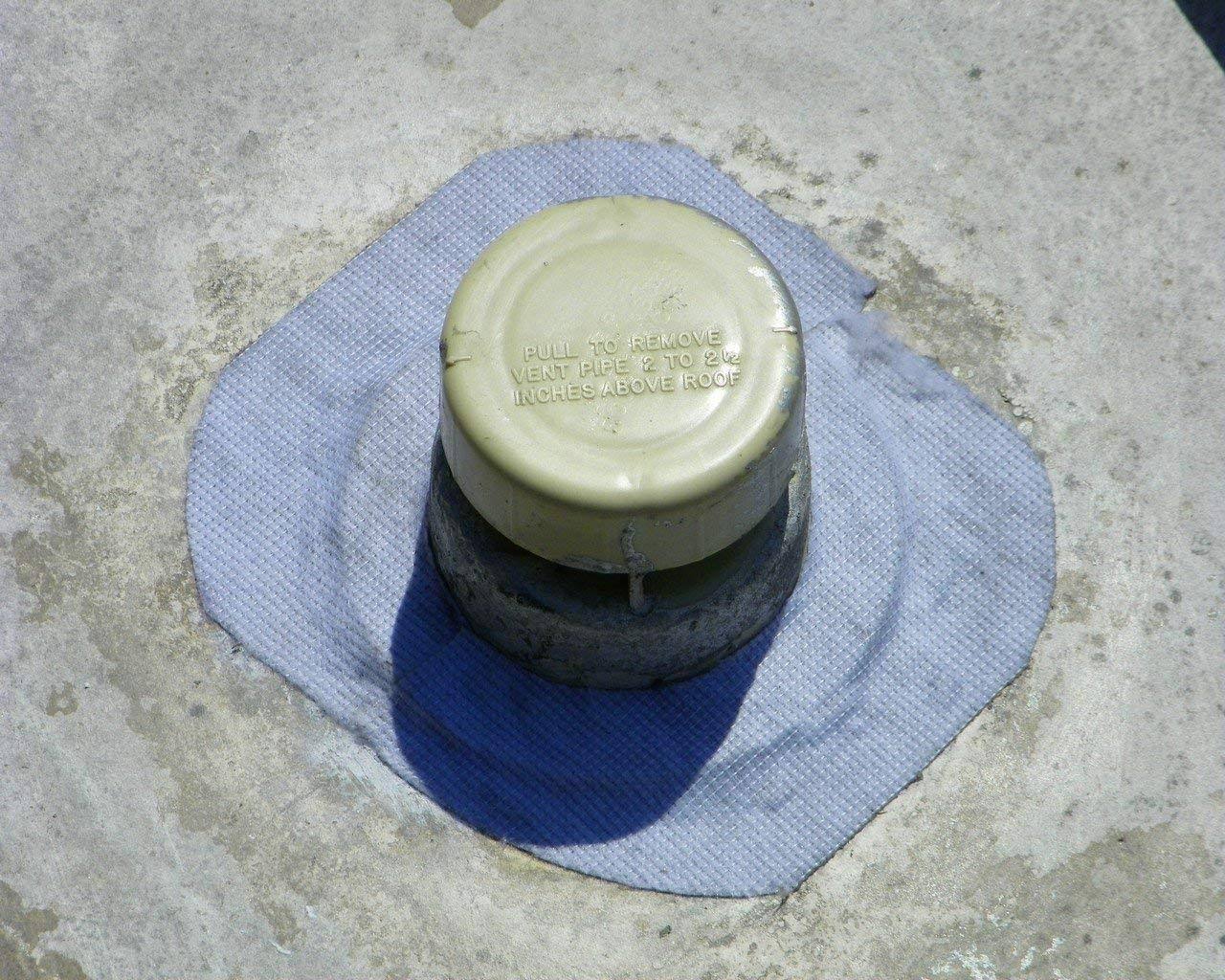 Liquid Rubber RV Roof Coating - Solar Reflective Sealant - Waterproof - Easy to Apply - Brilliant White, 5 Gallon