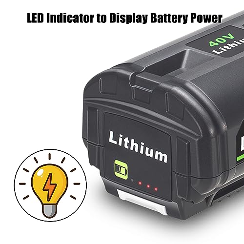 2 Packs 18V Battery Replacement for RYOBI 18V Battery PBP005 P197 P189 P108 P191 P190 P102 P103 P104 P105 P107 P122 Compatible for Ryobi 18V Tools