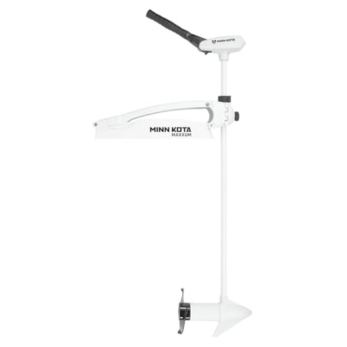 Minn Kota Riptide Maxxum Bow-Mount Electric Trolling Motor, 55 Lb. Thrust, 52 In. Shaft, Saltwater