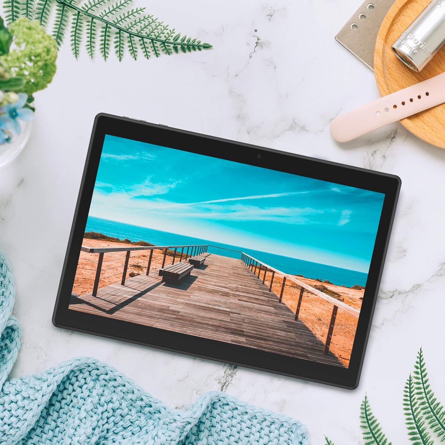 Lectrus Android Tablet 10 inch, Android 10.0, 2GB+32GB, Quad-Core Tablets 10.1", Google GMS Certified, IPS HD Display, Dual Camera & Speaker, WiFi