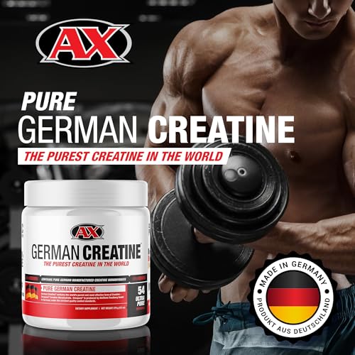 Pure Creapure Micronized Creatine Monohydrate Powder, Promotes Muscle Growth, Increase Muscle Mass, Enhance Strength, 99.99% Purity, 3rd Party Tested