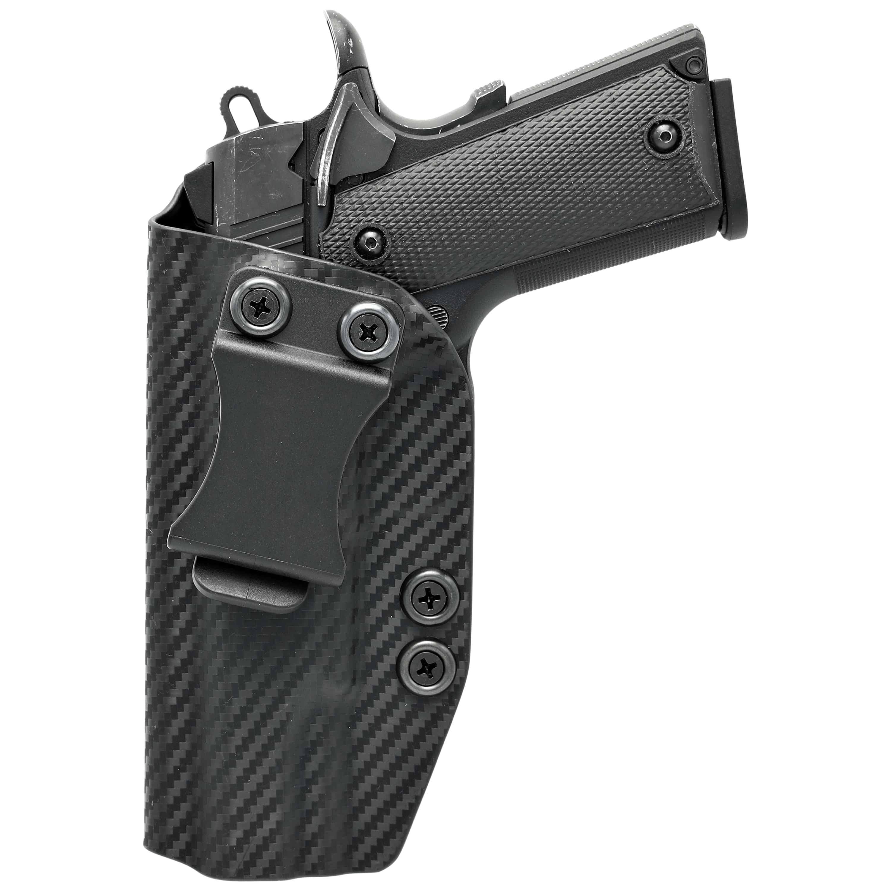 Concealment Express IWB Kydex Holster, Browning 1911 .380, Right Hand, Carbon Fiber Black, BRN-1911380-CF-RH-VAR