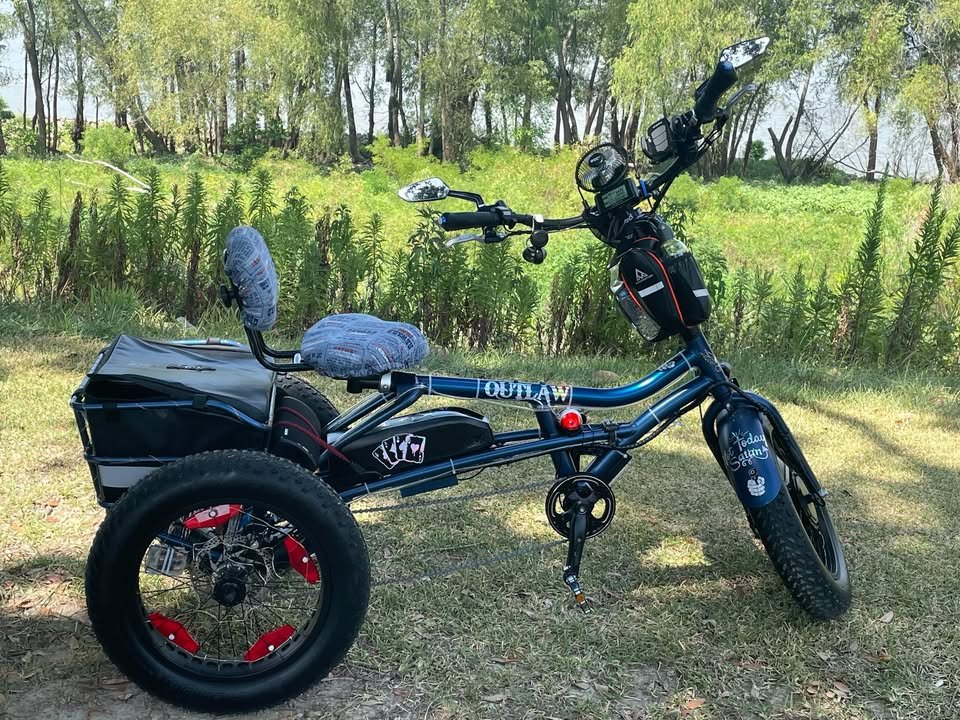 Addmotor Motan Adult Electric Tricycle, 85 Miles, 20x4 Fat Tires 3 Wheel Electric Bike