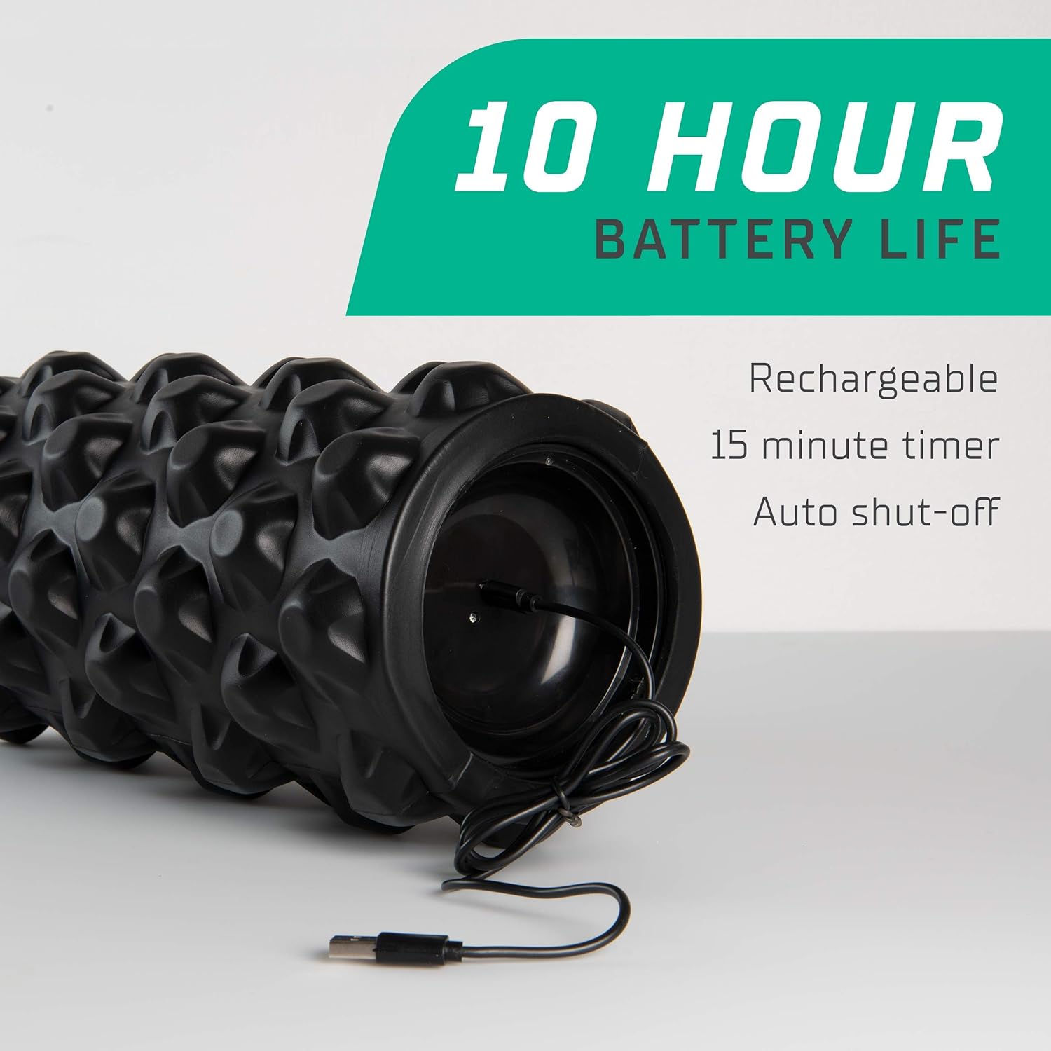 Foam Roller for Physical Therapy & Exercise - Vibrating Foam Roller for Back Pain, Muscle Recovery, Deep Tissue Massage and Stretching
