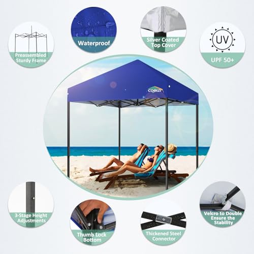 COBIZI 13x26 Pop Up Tent 13x26 Canopy with Sidewalls Heavy Duty Canopy Party Tent for Parties