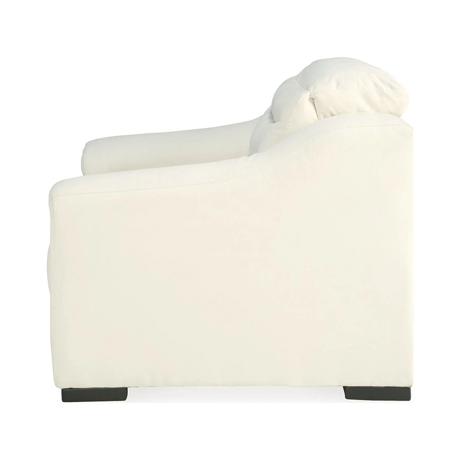 Ashley Furniture Next-Gen Gaucho Faux Leather Power Recliner in White