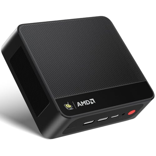 Beelink SER5 Mini PC,AMD Ryzen 5 5500U(6C/12T,up to 4.0 GHz),Mini Computer 16GB DDR4 RAM 500GB M.2 2280 SSD Graphics 7core 1800MHz