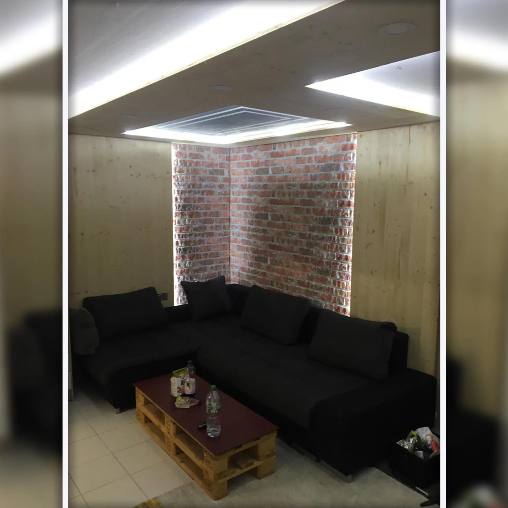 Dundee Deco 3D Wall Panels Brick Effect - Cladding, Red Brown Stone Look Wall Paneling, Styrofoam Facing for Living room, Kitchen, Bathroom, Balcony