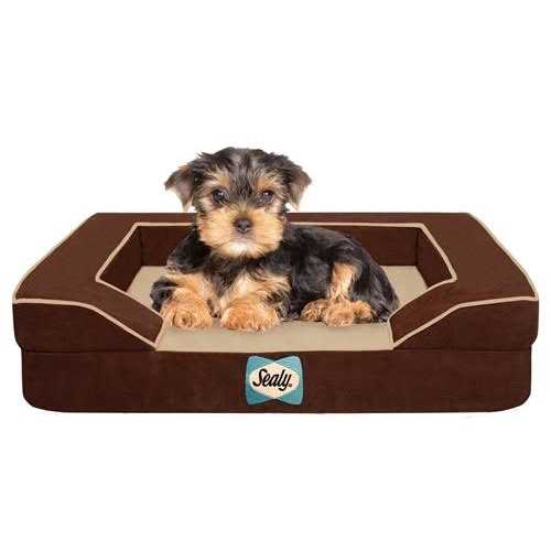 Sealy Lux Orthopedic Memory Foam Dog Bed - Pet Supplies online store