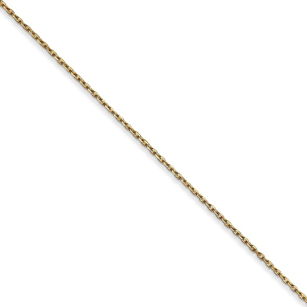 The Black Bow 14k Yellow Gold and Ruby Scottie Necklace - 30 Inch