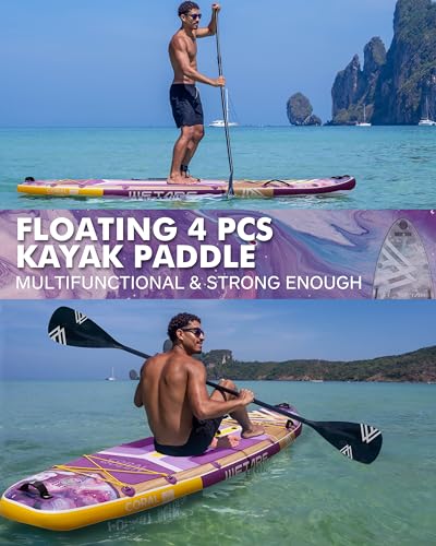 11'6"x35" Inflatable Paddle Board, 450lbs Extra Wide Stand Up Sup Board for Adults