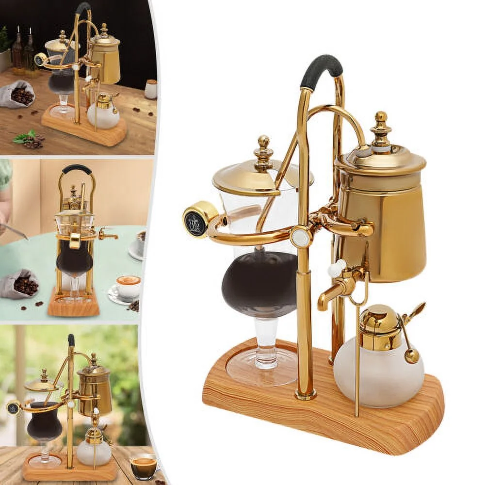 400ml Vintage Nispira Belgium Syphon Balance Coffee Maker Syphon Coffee Machine