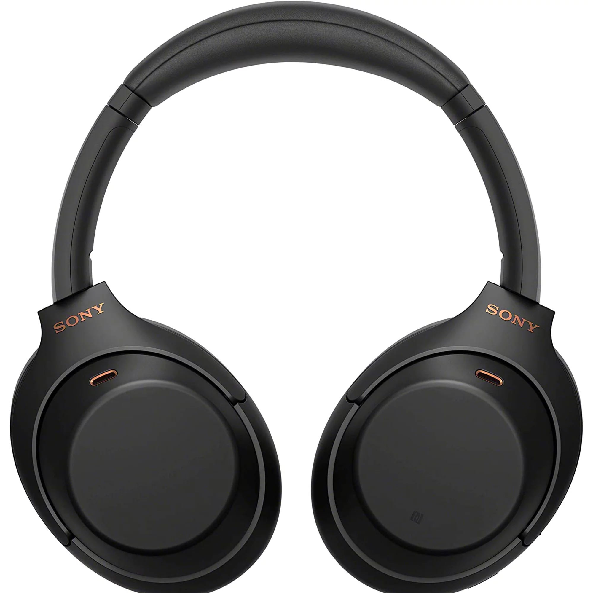 Ultimaxx Essential WH-1000XM4 Wireless Noise-Canceling Over-Ear Headphones Bundle (Black) - Includes: Water-Resistant Gadget Bag & More (7pc Bundle)