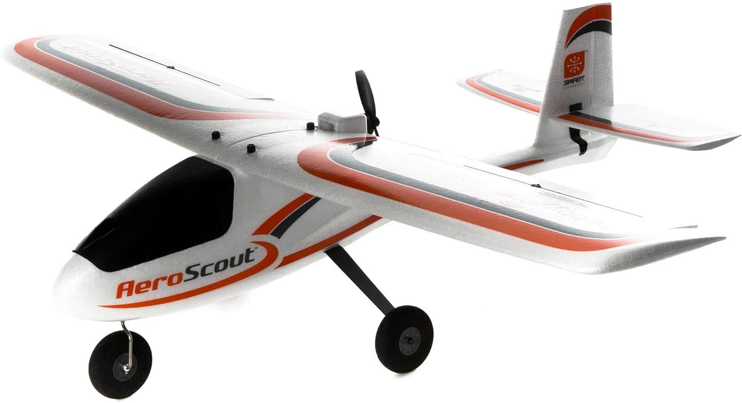 HobbyZone RC Airplane AeroScout S 2 1.1m RTF Basic (Battery and Charger Not Included) with Safe Technology, HBZ380001, Airplanes (RTF), Trainers