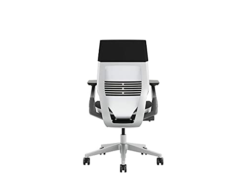 Steelcase Gesture Office Chair - Ergonomic Work Chair with Wheels for Carpet - Comfortable - Intuitive-to-Adjust for Desk - 360-Degree Arms