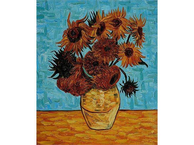 Van Gogh Paintings Sunflowers - Hand Painted Canvas Art