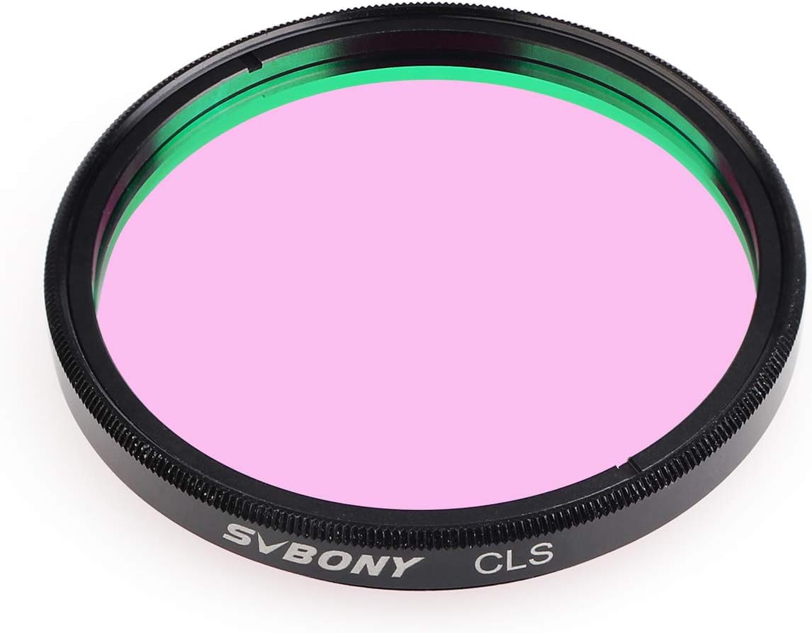 SVBONY Telescope Filter 2 inches CLS Filter City Light Pollution Reduction Filter Broadband Filter Suitable for Deep Sky Visual Astronomical