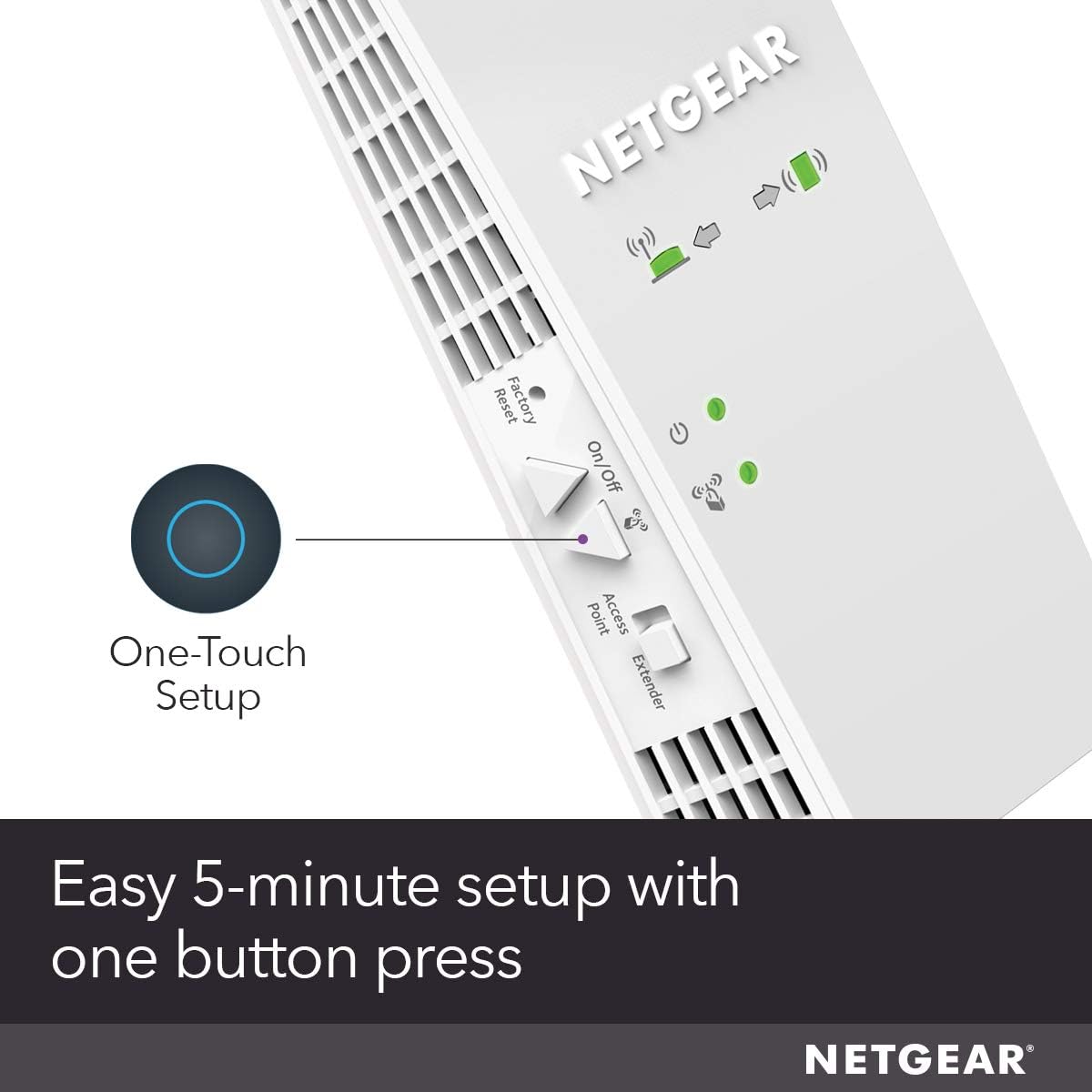 NETGEAR WiFi Mesh Range Extender EX6250