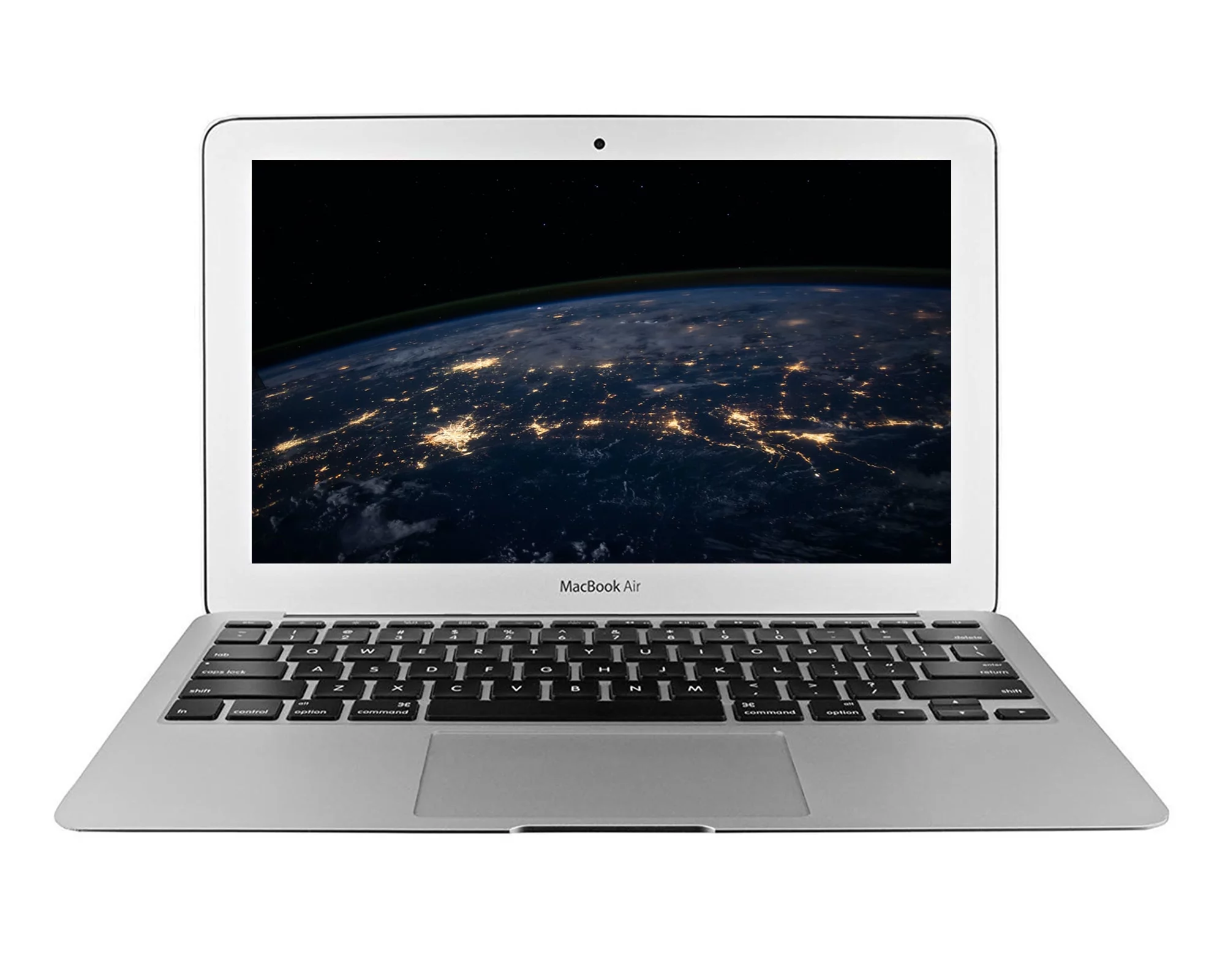 Restored Apple 11.6-inch MacBook Air Intel Core i5 4GB RAM Mac OS 128GB SSD Bundle: USA Essentials Bluetooth/Wireless Airbuds, Black Case