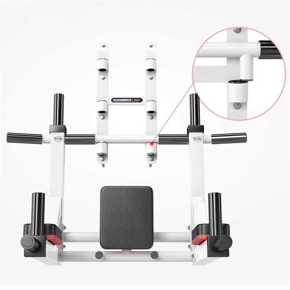 HAKENO Multifunctional Wall Mounted Pull Up bar/Chin Up bar,Dip Station for Indoor Home Gym Workout,Power Tower Set Gym Equipment 800LBS