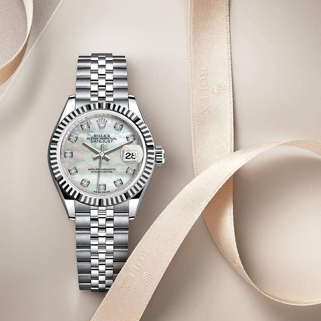 Womens Date Just Diamond Scale Multiple dial options 36mm