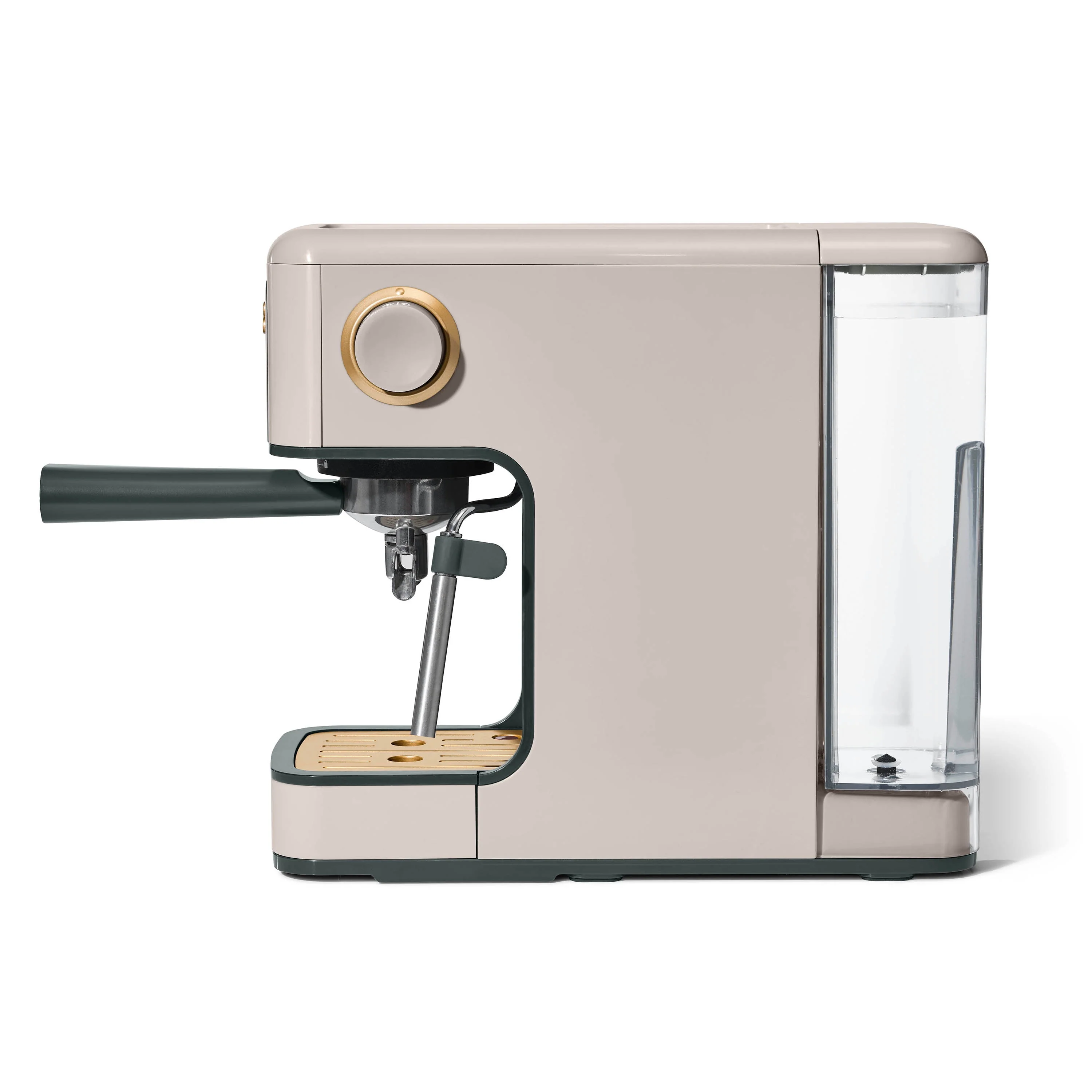 Beautiful Slim Espresso Maker with 20-Bar Pressure, White Icing by Drew Barrymore