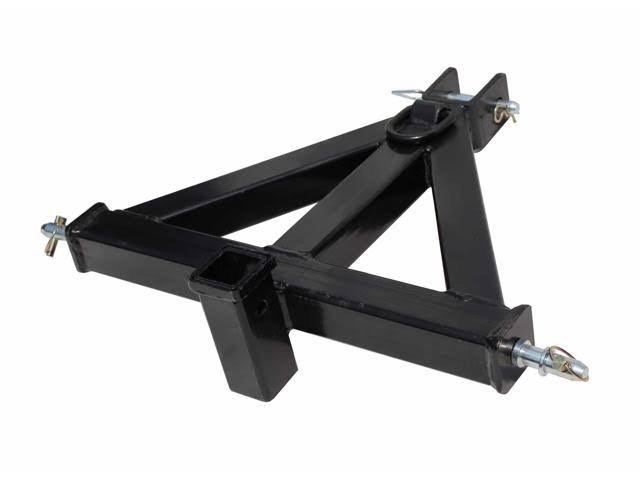 Heavy Duty 3 Point 2x22 Receiver Trailer Hitch Category 1Tractor Tow Drawbar Pull