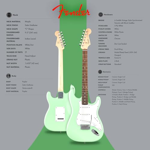 Fender Squier Stratocaster - Torino Red Bundle with Amplifier, Gig Bag, Strap, Instrument Cable, Picks, and Austin Bazaar Instructional DVD